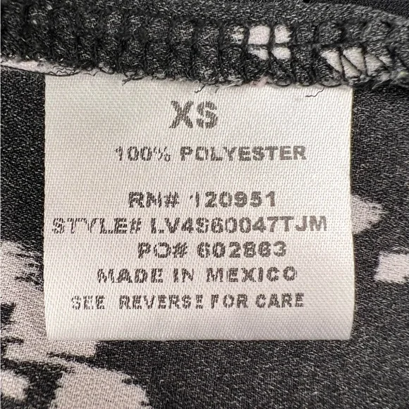 Olive & Oak Sleeveless Tank Top Black and White Size XS - Picture 16 of 16